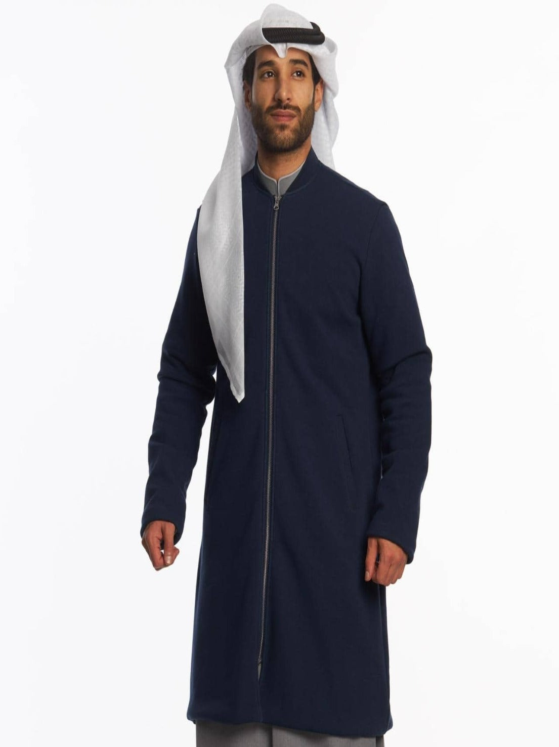 JACKET NAVY BLUE - جاكيت كحلي